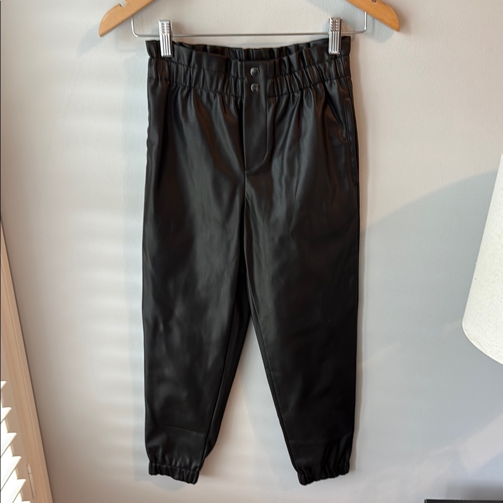 BCBG Girls Faux‎ Black Joggers